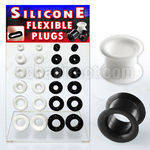 dapg14 display 24 dilataciones tunel silicona negra blanca 4mm 14mm distribuidor