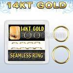 dgsel1 caja 8 aros continuos oro 14 kts 8mm 10mm venta