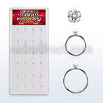 dnsm148 caja 24 aro continuo nariz plata 925 0 6mm zirconia redonda 2mm 516 & 38 8mm & 10mm distribuidor