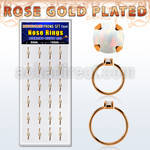 dnsm183 caja 24 aros nariz plata 925 oro rosa opalo redondeado 2mm 8mm 10mm venta