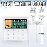 dwnb5 venta por mayor caja 12 piercing nariz hueso oro blanco 14 kts 0 6mm bola 1 5mm distribuidor