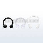 fcbevb barbell circular bio flexible bolas 3mm distribuidor