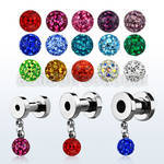 fpg2d5 dilatacion tunel acero quirurgico 6mm multi cristal ferido 6mm distribuidor mayorista