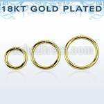 gpsel16 aro continuo plata esterlina oro 18 kts 8mm 12mm venta