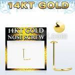 gsrd piercing nariz l oro 14 kts 0 6mm redonda oro liso 2mm distribuidor