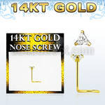 gsztm1 piercing nariz l oro 14 kts 0 6mm zirconia tri 3mm mayorista