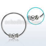 hr11 aro continuo nariz plata 925 0 6mm alambre balines bola centro 10mm venta