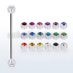 inajb5 balbel industrial acero quirurgico bolas bioflexibles 5mm cristal bisel distribuidor