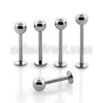lbb4s labret acero quirurgico bola 4mm distribuidor