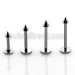 lbcn2 labret acero quirurgico 1mm cono 2mm mayorista