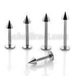 lbcn3 labret acero quirurgico cono 3mm venta