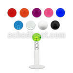 lbivb25 labret bio flexible bola acrilico uv 2 5mm presion venta