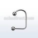 lsb4 labret acero quirurgico vertical bolas 4mm 10mm 16mm al por mayor