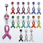 mcd501f piercing ombligo acero quirurgico bola joya bisel 8mm lazo ferido colgado 10mm venta