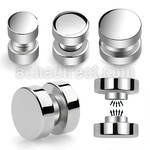 mprd plug falso magnetico acero quirurgico brillo espejo venta