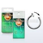 nocirx piercings septum clip falsos resorte 1 pieza mayorista