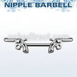 npsh10 barbell pezon acero quirurgico anodizado pistolas distribuidor