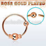nr17rs aro nariz plata esterlina 925 oro rosa alambre balines bola fija 3mm 10mm distribuidor