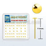 nymx3rg caja display piercing nariz doblar tu mismo plata 925 0 6mm oro 18 kts redonda 2mm distribuidor mayorista