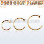 rscln20 clip nariz falso plata esterlina oro rosa venta