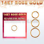 rsel18 anillo continuo oro rosa 14 kts 1mm mayorista