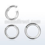 segh10 aro segmento bisagra acero quirurgico brillo espejo 10g 2 5mm mayorista