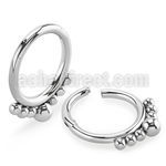 sgsh4 316l steel hinged segment ring multi ball