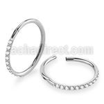 sgshs10 316l steel hinged segment ring 18g cnc set cz