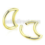 sgtsh2 anodized 316l steel hinged segment ring moon shape