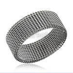 smr anillo malla acero inoxidable brillo espejo distribuidor
