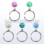 snr2op aro nariz clip acero quirurgico 0.8mm opalo redondo 1 5mm distribuidor mayorista