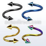 spetcn25 espiral acero quirurgico anodizado conos 2 5mm venta
