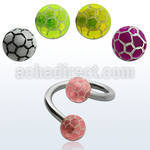 spweb espiral acero quirurgico bolas telarana acrilicas 5mm distribuidor mayorista