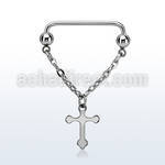 suddl3 barbell superficial industrial acero quirurgico 90 grados bola 5mm joya conectadas traves cruz acero distribuidor mayorista