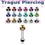 trg10 piercing tragus acero quirurgico bola multi joya 4mm bola acero liso 3mm 6mm 8mm al por mayor