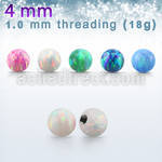 trgop3ss distribuidor mayorista piercing tragus acero quirurgico 1mm opalo 3mm bola 3mm acero liso inferior distribuidor