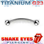 ubnebl4 titanium g23 banana 4mm balls
