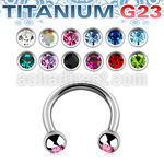 ucbe2c titanium g23 circular barbell 3mm balls