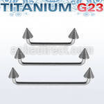 usudcn5 barbell superficial industrial titanio g23 90 grados conos titanio 5mm distribuidor mayorista