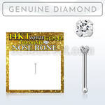 wnpdb1 piercing nariz hueso oro blanco 14 kts 0 6mm diamante redondo 1 5mm chapado rodio distribuidor mayorista