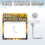 wszm1 piercing nariz l oro blanco 14 kts 0 6mm zirconia redonda 2mm chapado rodio distribuidor mayorista