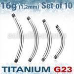xubn16g pack 10 barras banana titanio g23 brillo espejo distribuidor
