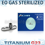 ztsa2 sterilized titanium g23 base part three holes internal